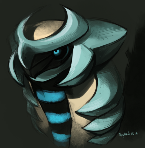 daftlynx:Quick Giratina doodle. Shiny Giratina’s probably my favourite shiny ❤️Twitter ·