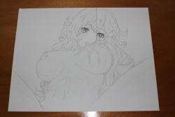 ale-halexxx-nsfw:  sketch, yang from rwby… (updated) 