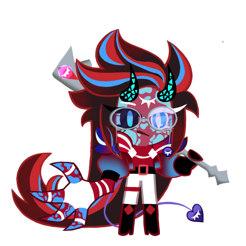 Meet The Velvet Of My Rps. In Said Rps He Is An Undead Cookie (think Zombie Cookie But Still Able To