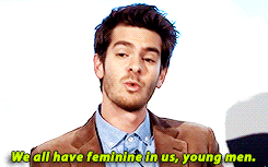 sweet-sour-bipolar:   #W2G EMMA STONE#very nice save andrew garfield#this entire exchange was fabulous#like sometimes even if you don’t mean something to sound sexist#it really does if you don’t expand on it#like it sounds like he’s saying it’s