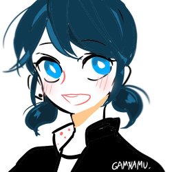 gamnamu:  miraculous ladybug adrien marinette