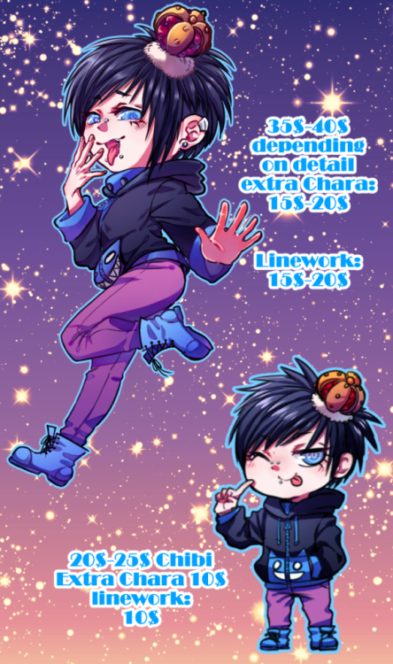 breedafool: Comissions! Hello, so for some time i’ve been out of work due to my work visa expiring a