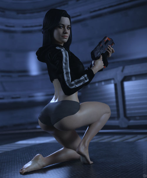 phwooarr:  Miranda Lawson, Mass Effect By