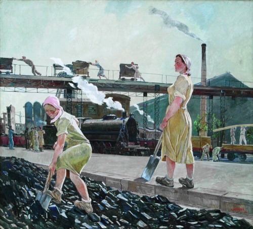 A.Deineka, &ldquo;Donbass&rdquo;, 1947