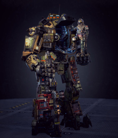 chang gon shin - Ttitanfall artwork