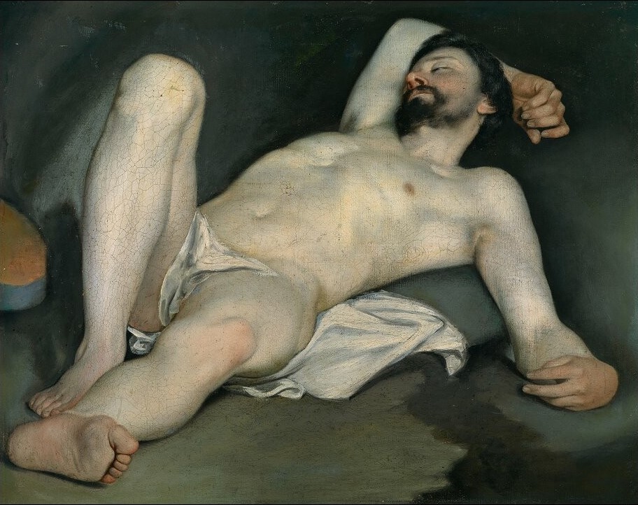xkandynow:    Guido Cagnacci (attribuito), Noè ebbro, 1640-1659 circa. Collezione