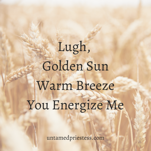 Lugh, Golden Sun Warm Breeze You Energize Me