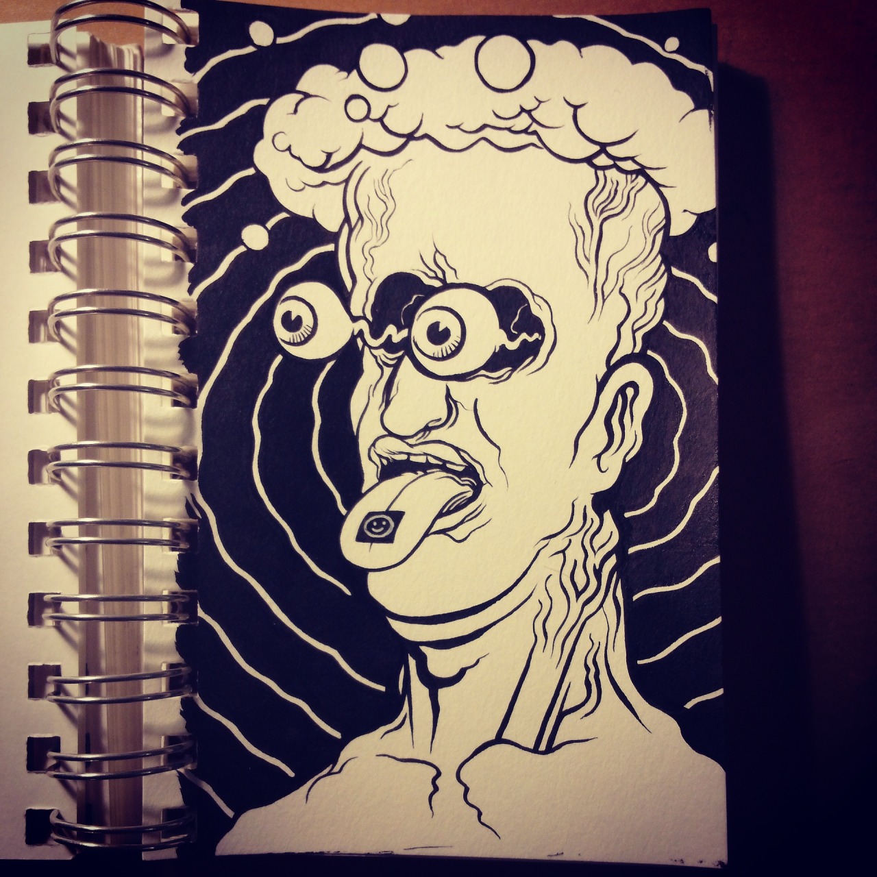 comicbooktakeover:  Some of my Inktober stuff so far, as well as a couple of older