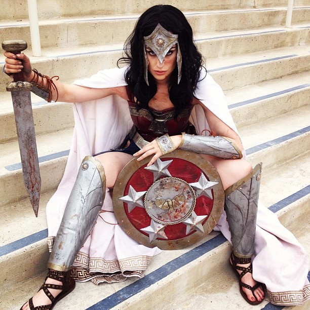 kellysue:  meagan-marie:  SDCC Showcase: Warrior Wonder Woman! Had an absolute blast