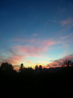thosefreshguys:  Taken By Me. Sunset In Ramona, California. 