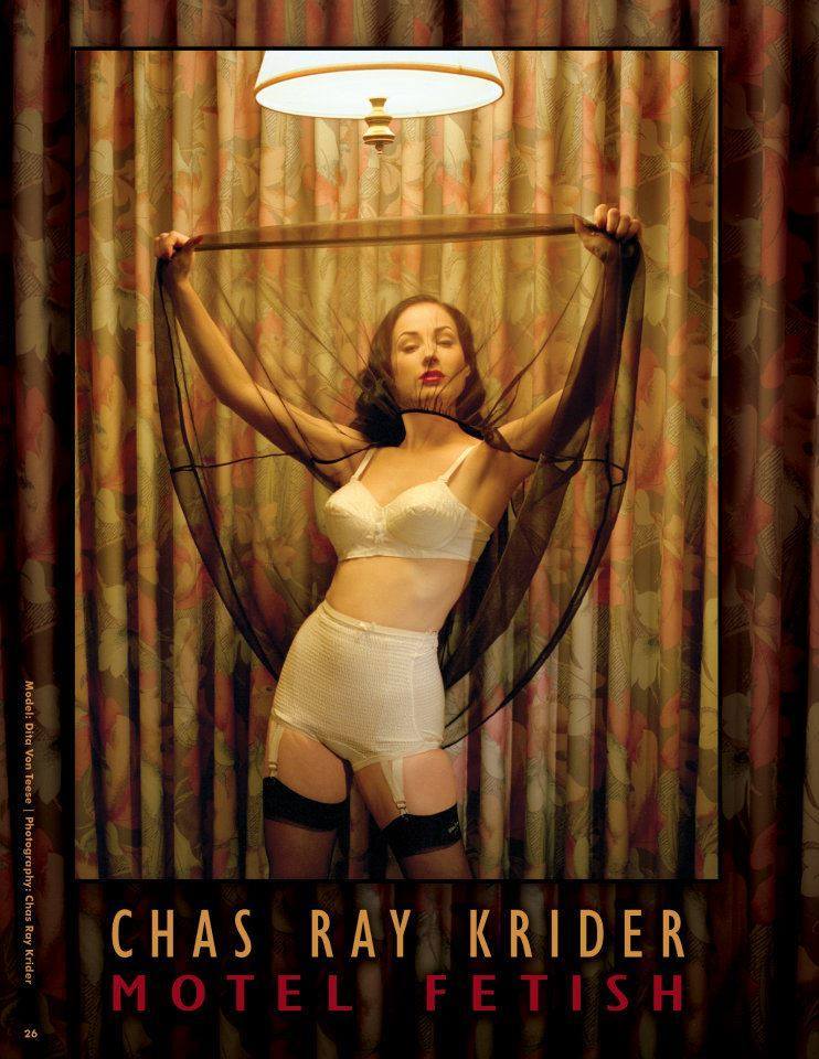motelfetish:    Yup, that’s the one and only Dita Von Teese by Chas Ray Krider in