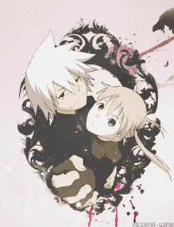 toobioz:  Fave Duo : [1/?] Soul and Maka   "I was wondering. Do souls taste good? You seem to like 'em."  