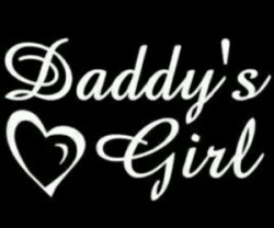 voodooprincessrn:  Love being daddy’s girl