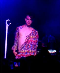 marchingclocks:hyur:Brendon Urie at The Jewish Mother, Virginia Beach, VAI’m going to implode…