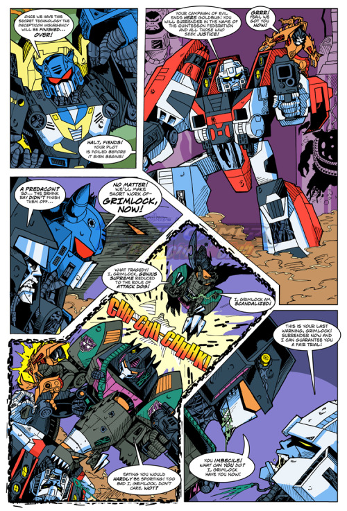  Transformers Shattered Glass: Shattered Expectations (April Fool’s Gag) Original gag comic that sta
