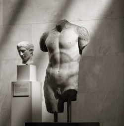 met-greekroman-art:  Marble torso of a youth