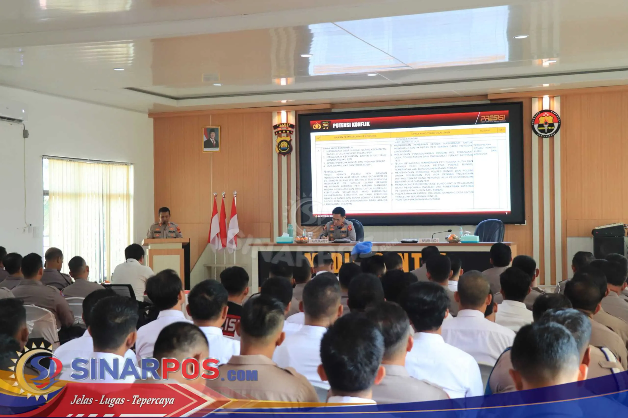 Kapolda Jambi Kunjungi Polres Bungo, Tinjau Kamtibmas dan Dukung Program Digital “Bungo Prestasi”