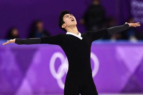 sierraisinsane: Nathan Chen went from falling on almost every quad, landing in 17th place, and feeli