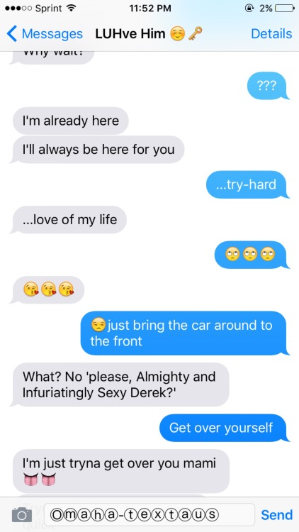 Type of relationship: Derek Luh. More to come, lovelies