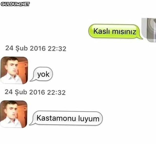 Kasli misiniz 24 Şub 2016...