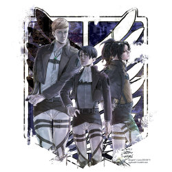 ogatasoh1:  140302　erwin,levi,hanji 