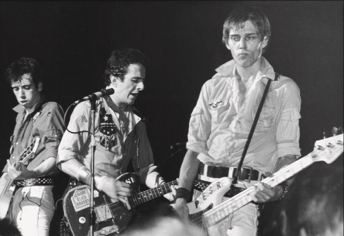 The Clash Live On Stage , Circa 1980 .