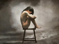 16chakras:  Brita Seifert (1963) German realist Painter 