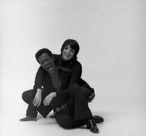twixnmix - Liza Minnelli and Sammy Davis Jr. photographed...
