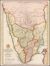 A map of the southern part of India, published by the Jesuit, D'Anville and engraved by Delahaye, Paris, 1737.
[[MORE]] This is one of the earliest maps to accurately detail the interior of Southern India, depicting the subcontinent below the 16th...