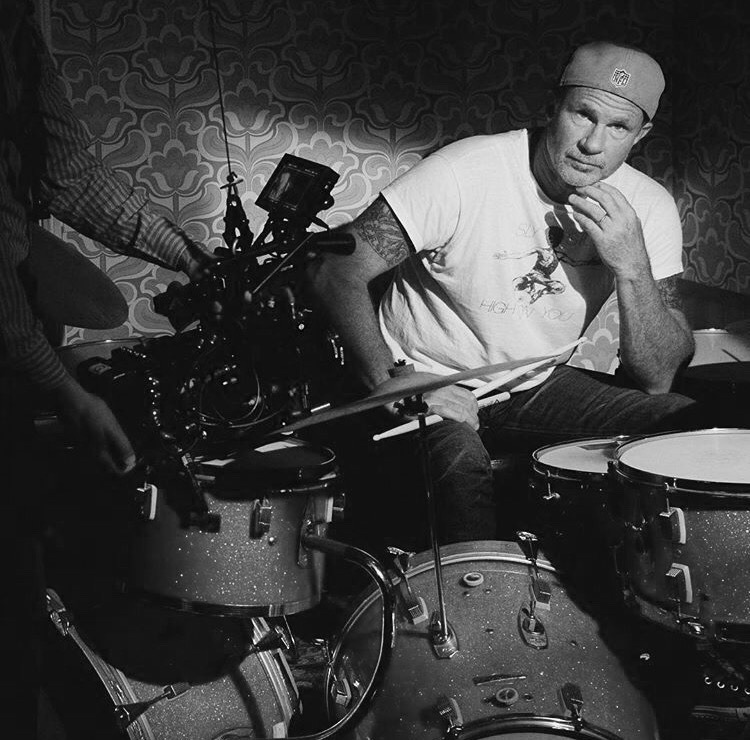 rhcp-blackandwhite:  The Getaway Era - Dark Necessities Music Video Shoot, May 31st