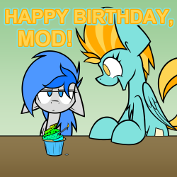 askincompetentlightningdust:  ((Yup, tis my birthday today.))  xD Aww. Happy B-day, Inc-LD mod! &lt;3