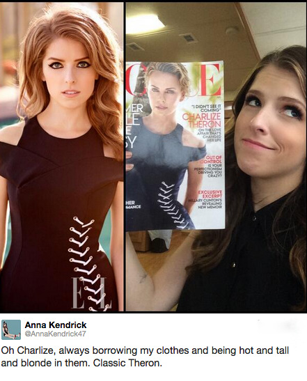 pottergirl05:  The fifteen tweets that will make you love Anna Kendrick as much as