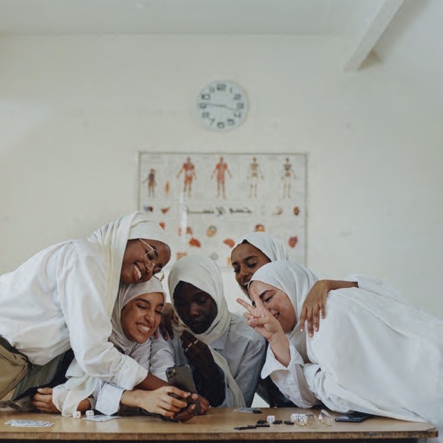 distantvoices:Aziza, Maha, Zineb, Sarah and Emaily by Otman Q for GQ Middle East 