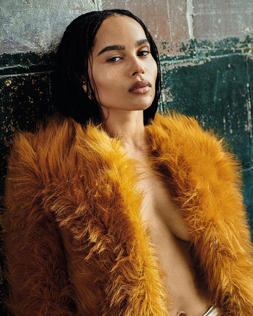 ZOË KRAVITZ FOR ANOTHER MAGAZINE.