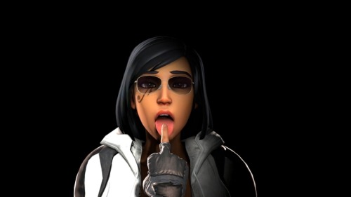 XXX Pharah sucking her finger (and a lollipop)First photo