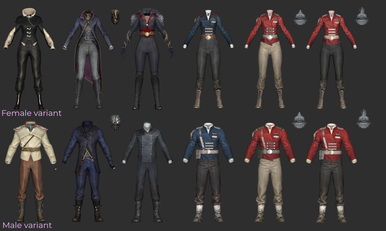 Request] Dishonored Whaler Assassin outfit. (Mod for PC and all consoles.)