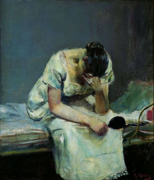 Madelaine  -  Christian Krohg , 1883.Norwegian, 1852-1925Oil on canvas,