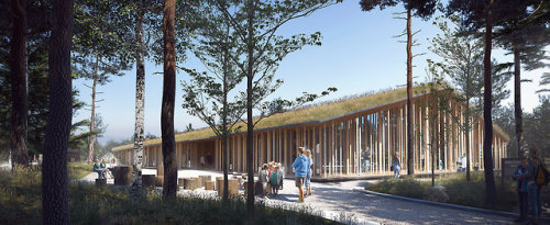 Forest Finn Museum | Lipinski Lasovsky JohanssonLocation: Svullrya, NorwayVisuals by Aesth