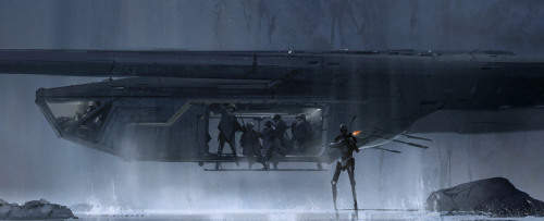 The Superb Star Wars And Sci-fi Themed Concept Artworks Of Matt Allsopp - Https://www.this-is-cool.co.uk/the-star-wars-sci-fi-concept-art-of-matt-allsopp/