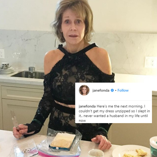 virginiachance: “I tweet, I Instagram, I Facebook, I do it all.” - Jane Fonda on her Instagram post 