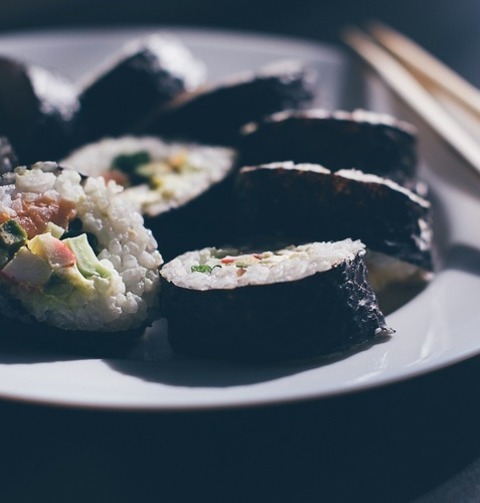 Shrimp Avocado Sushi Roll Recipe