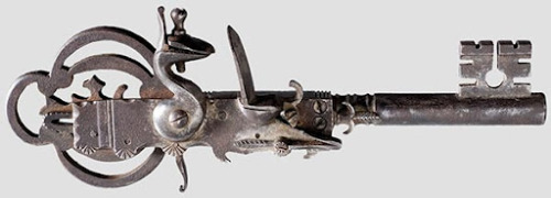 superpunch2:wahnwitzig:Antique key pistols. 1, 2, 3, 4, 5, 6Cracked says:First used in the 16th cent