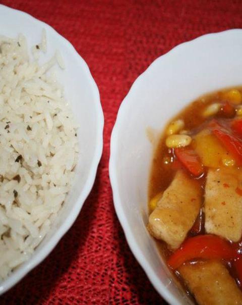 Tofu In Pineapple Chili Sauce