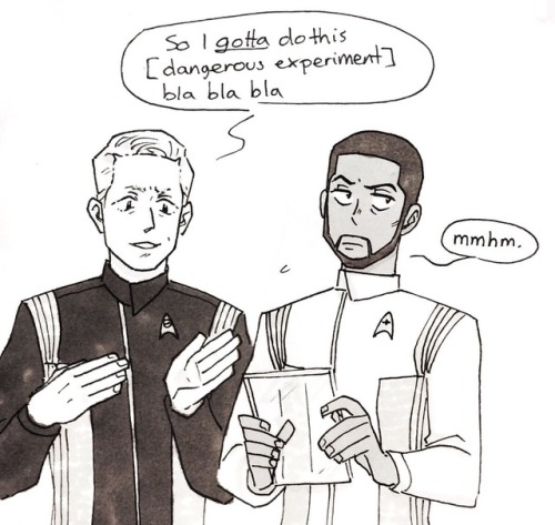 tousledot: Paul Stamets and Hugh Culber What Star Trek really needed.. I love them..  Also this star