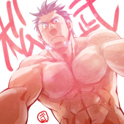 massitha:  I literally just wanted to edit pink over a bara guy that’s it, that’s all I wanted.