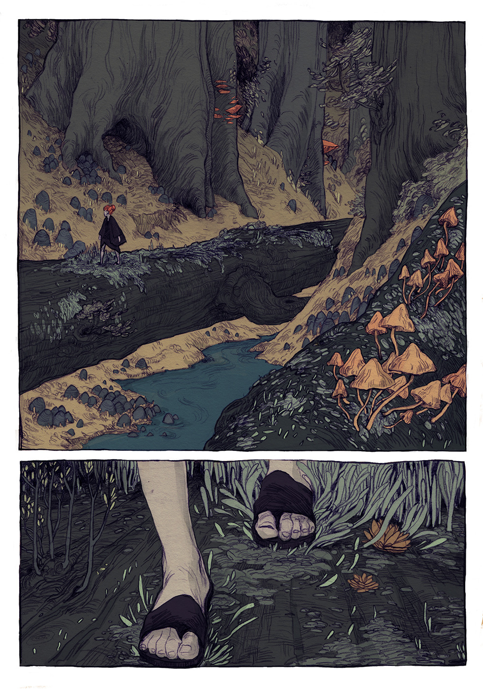 sosuperawesome:  the hunt by Thomke Meyer, on Tumblr 