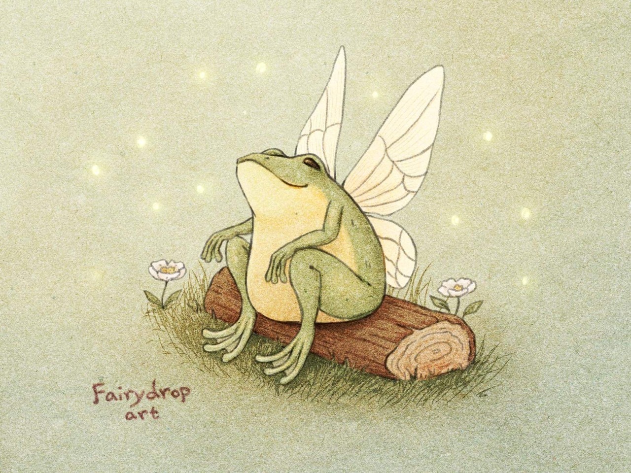 Art Blog — Just a fairly frog, doing fairy frog things