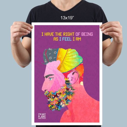 “I’M NOT A JOKE” Signed and serialized posters AVAILABLE. I’m not a Joke is 