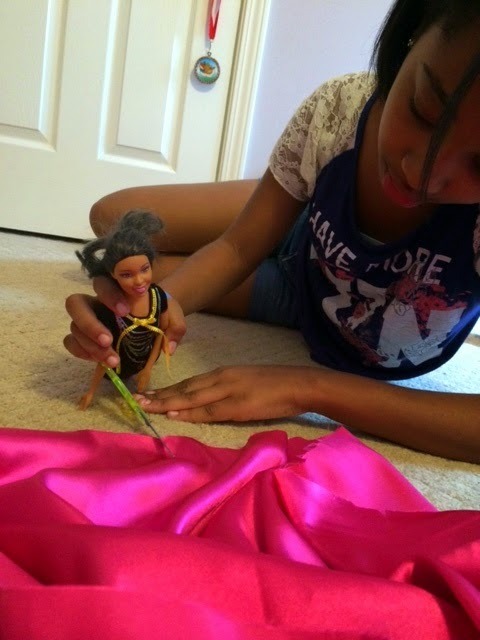 Kennedy aka Interior Designer | Barbie Project Through play with Barbie, Kennedy becomes an interior