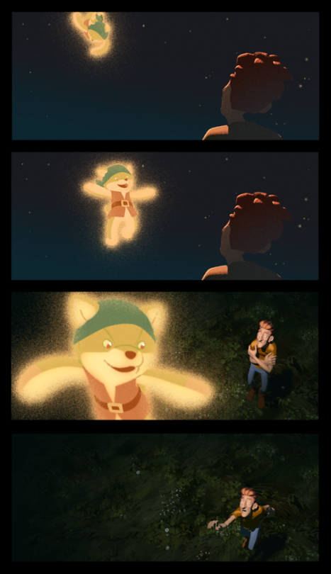 Some frames from the lipsync assignment.